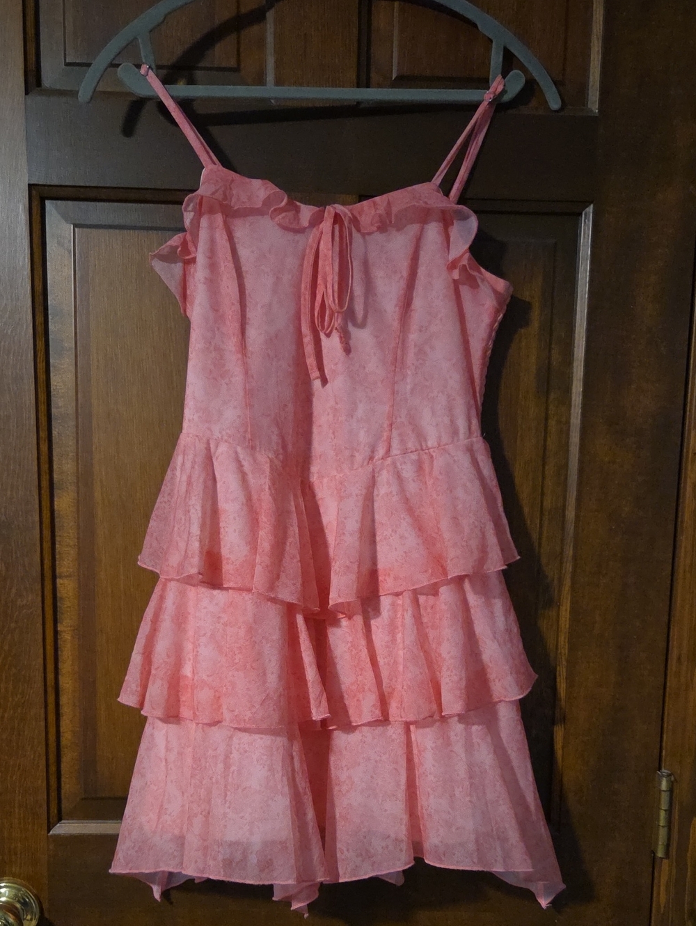wild fable Pink Tiered Ruffle Sundress